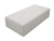 Плитка бетонная тротуарная Призма 200х100х50 серого цвета